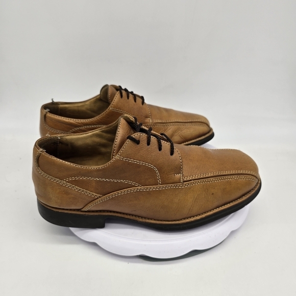 Stephan Bossi Dress Shoe Men\'s 9 M Brown Oxford Derby Tan main image 5